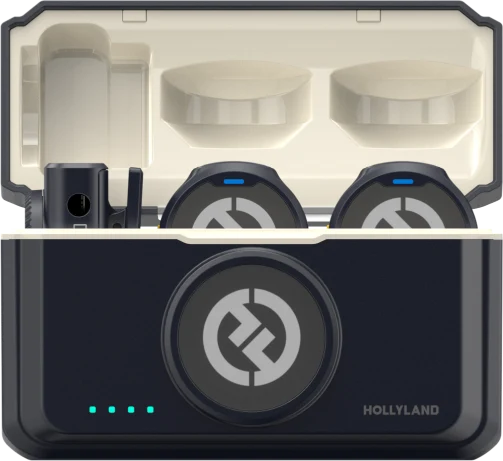 Kit de microfone sem fio Hollyland Lark M2